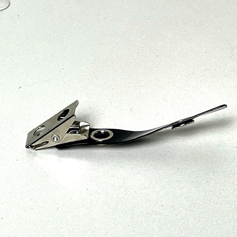 141 Pack Premium Badge Clips with Black Vinyl Strap & Metal Clip - Picture 2 of 7